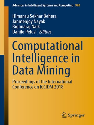 cover image of Computational Intelligence in Data Mining
